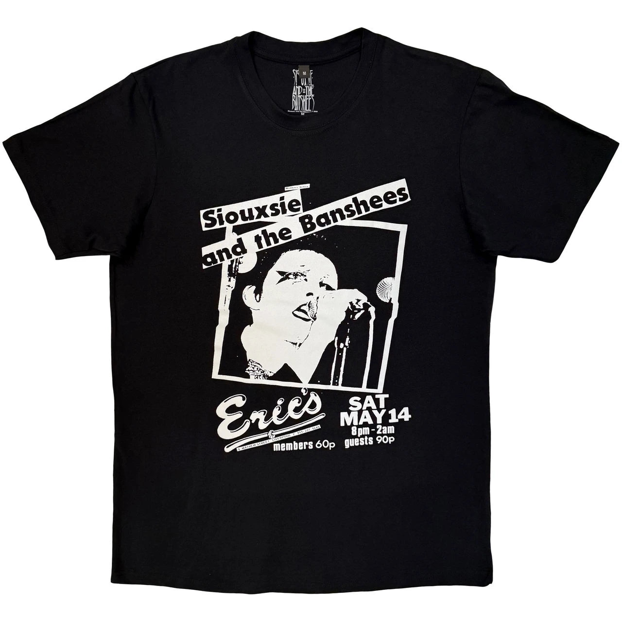 SIOUXSIE &amp; THE BANSHEES Carbon T-Shirt, Eric&