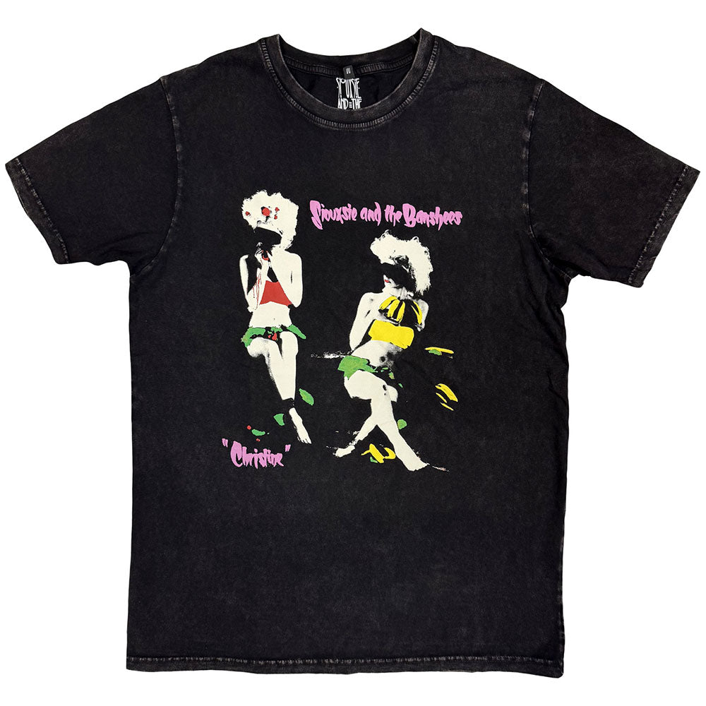 SIOUXSIE & THE BANSHEES Stone Wash T-Shirt, Christine