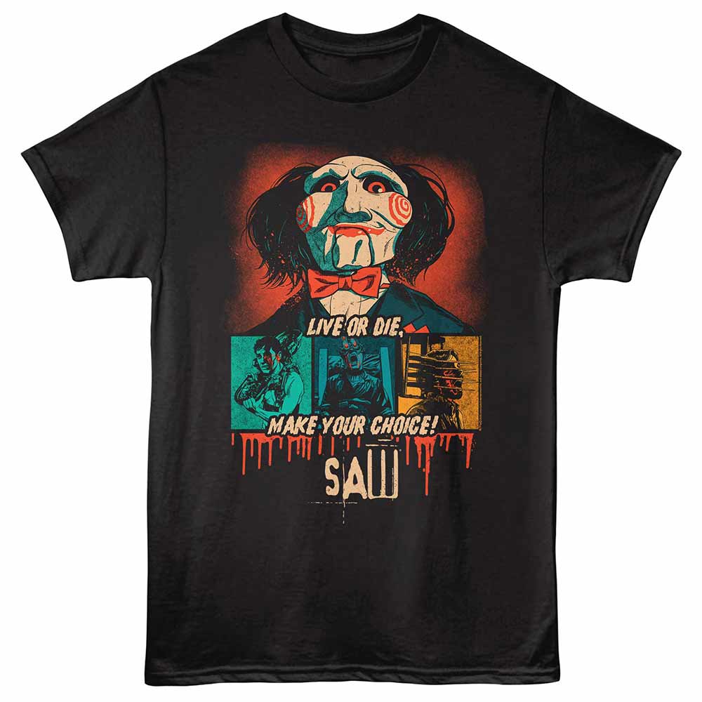 SAW Eye-Catching T-Shirt, RETRO COMP