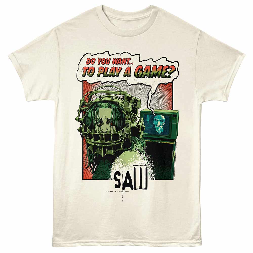 SAW Eye-Catching T-Shirt, COMIC PANEL