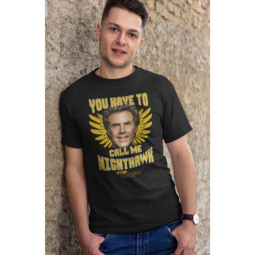 STEP BROTHERS Eye-Catching T-Shirt, Nighthawk