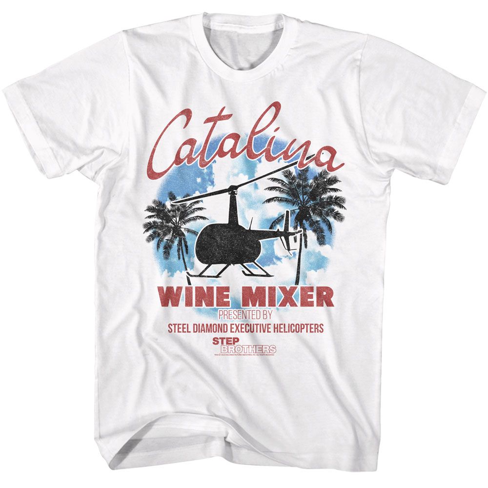 STEP BROTHERS Eye-Catching T-Shirt, CATALINA WINE MIXER