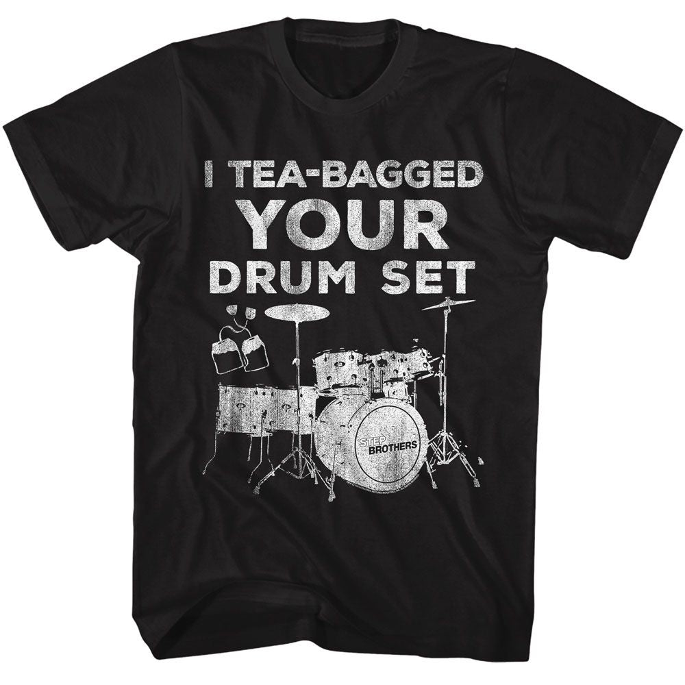 STEP BROTHERS Eye-Catching T-Shirt, Your Drum Set