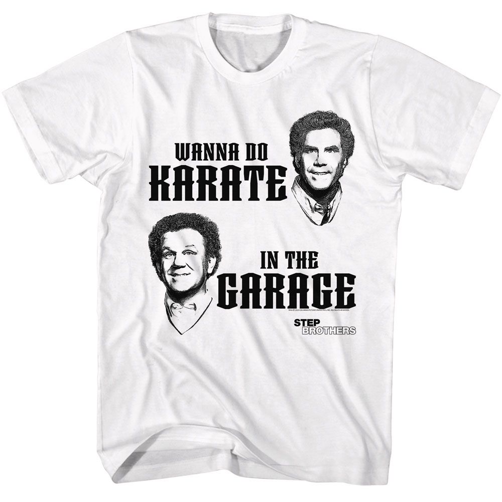 STEP BROTHERS Eye-Catching T-Shirt, Wana Do Karate?