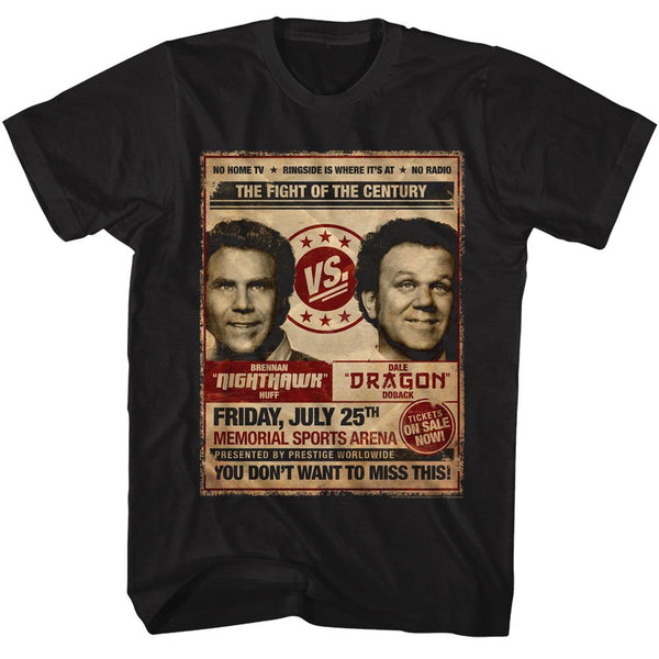 STEP BROTHERS Eye-Catching T-Shirt, Fight Poster
