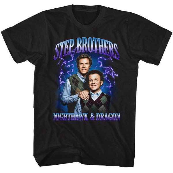STEP BROTHERS Eye-Catching T-Shirt, Lightning