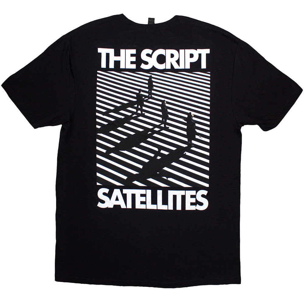 THE SCRIPT Attractive T-Shirt, Satellites &amp; Pocket Logo