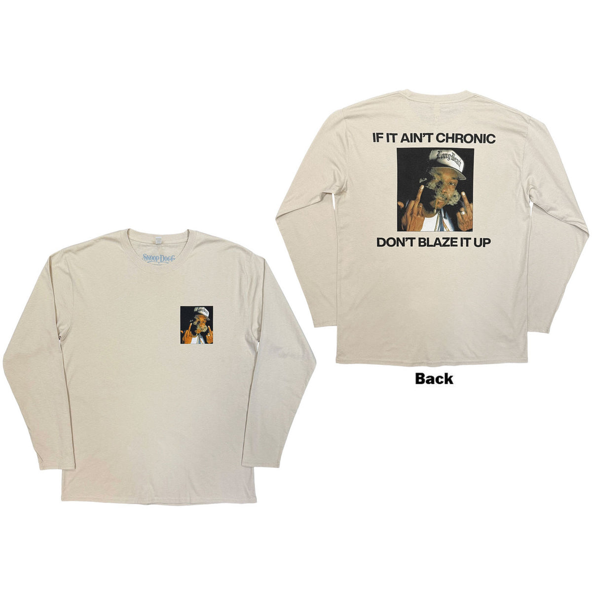 SNOOP DOGG Attractive T-Shirt, Middle Finger