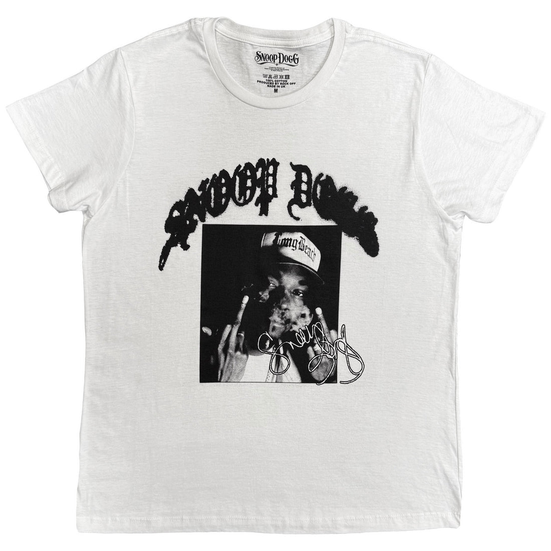 SNOOP DOGG Attractive T-Shirt, Middle Finger