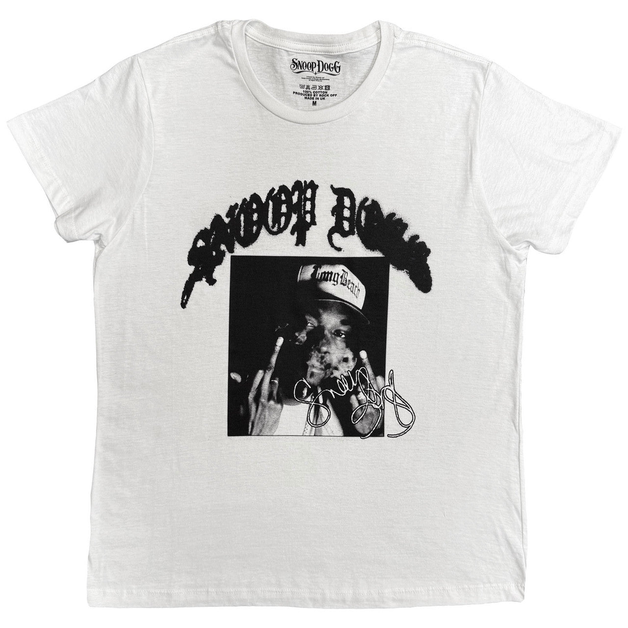 SNOOP DOGG Attractive T-Shirt, Middle Finger