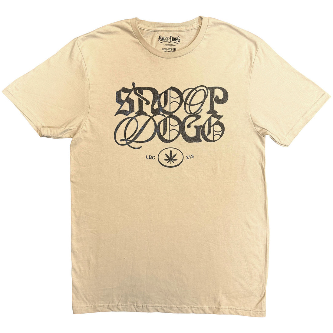 SNOOP DOGG Attractive T-Shirt, Lettering Mash Up