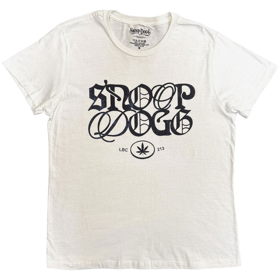 SNOOP DOGG Attractive T-Shirt, Lettering Mash Up