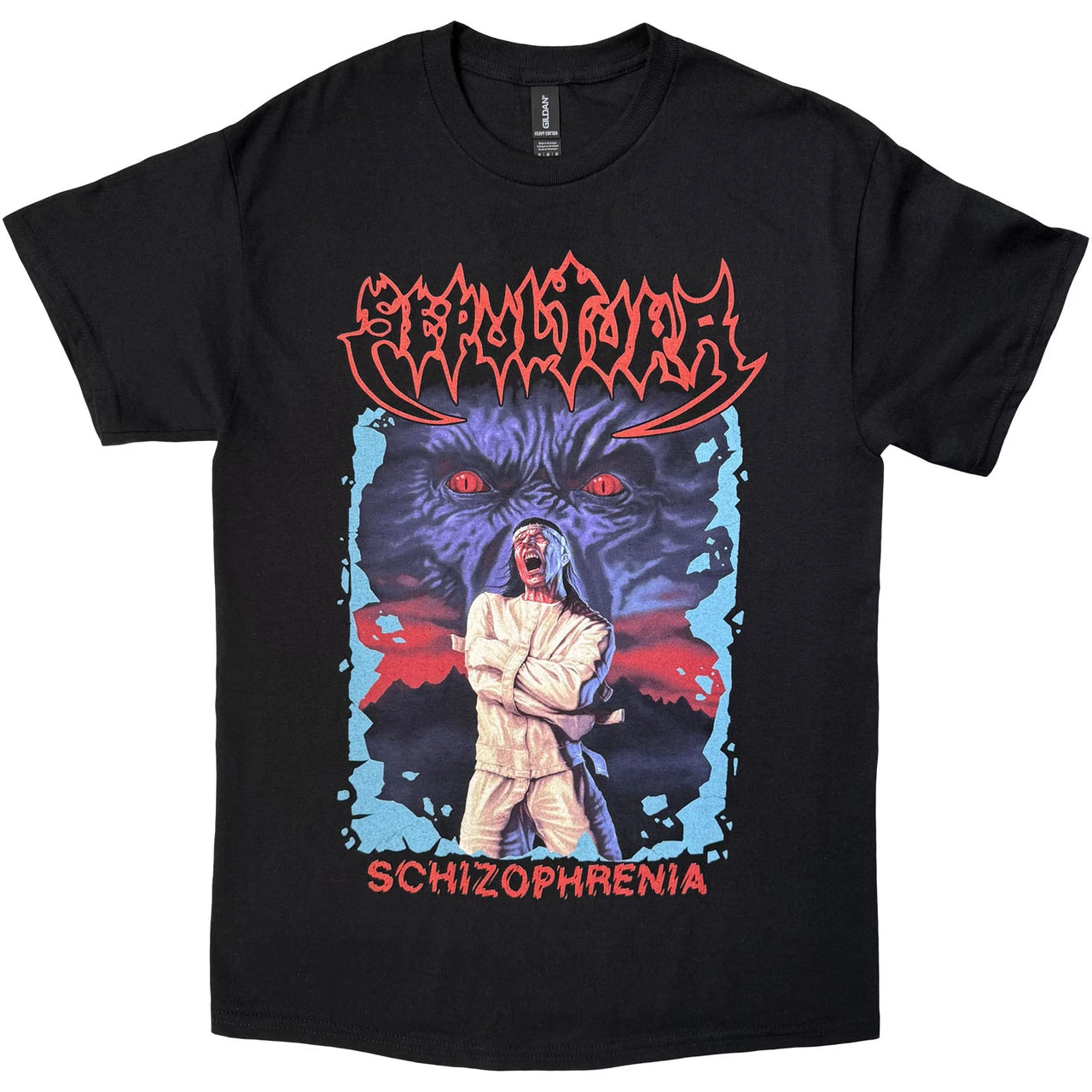 SEPULTURA Attractive T-Shirt, Schizophrenia