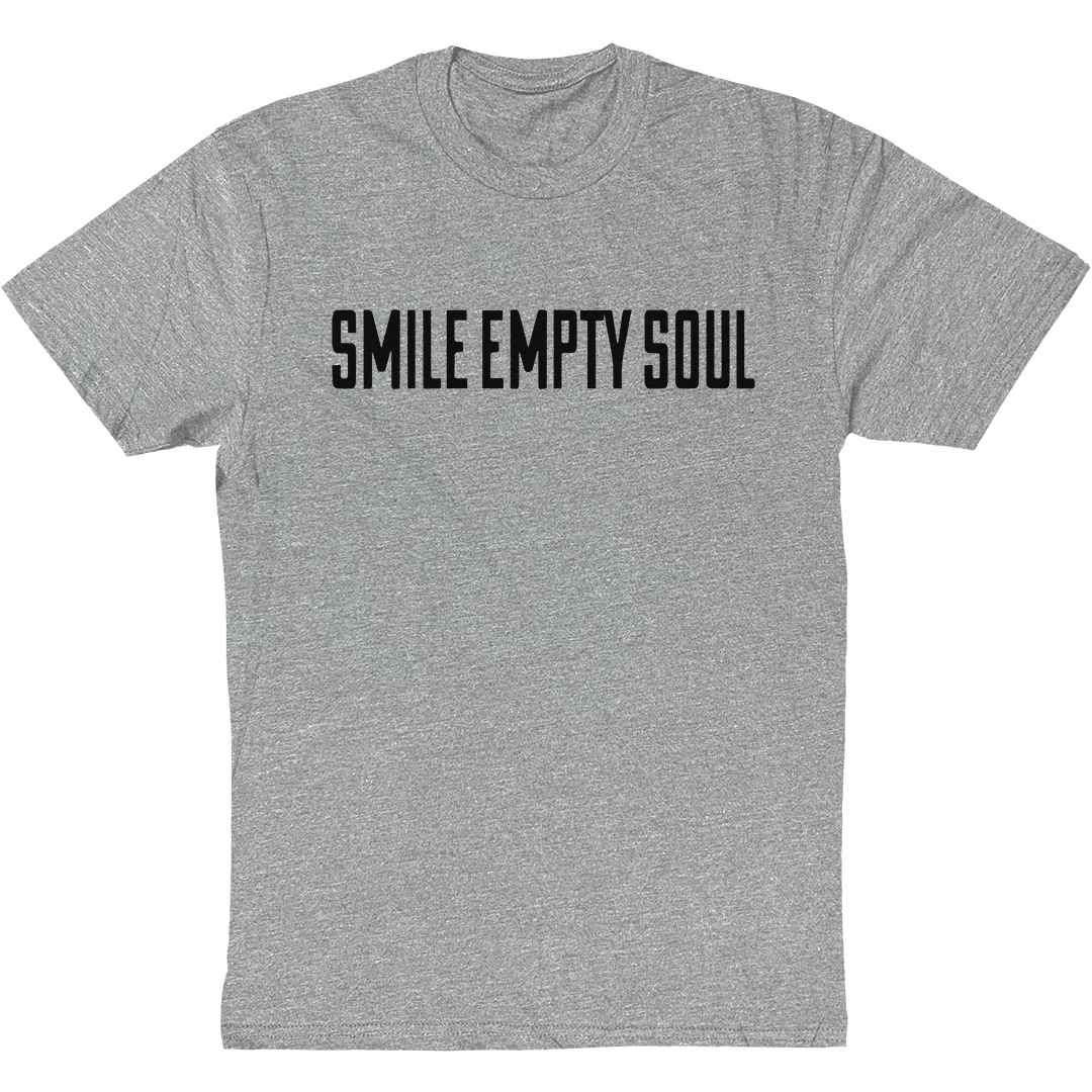 Smile Empty Soul Swan Song T-Shirt in Heather Grey