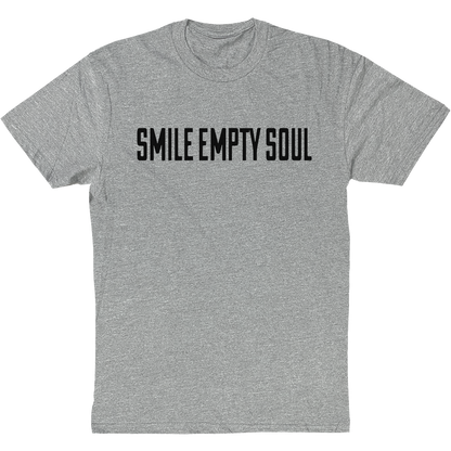 Smile Empty Soul Swan Song T-Shirt in Heather Grey