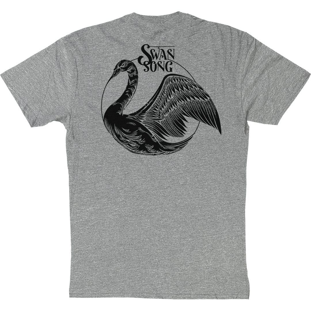 Smile Empty Soul Swan Song T-Shirt in Heather Grey