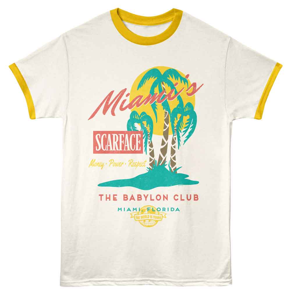 SCARFACE Eye-Catching T-Shirt, THE BABYLON CLUB