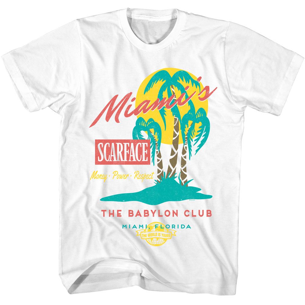 SCARFACE Eye-Catching T-Shirt, THE BABYLON CLUB