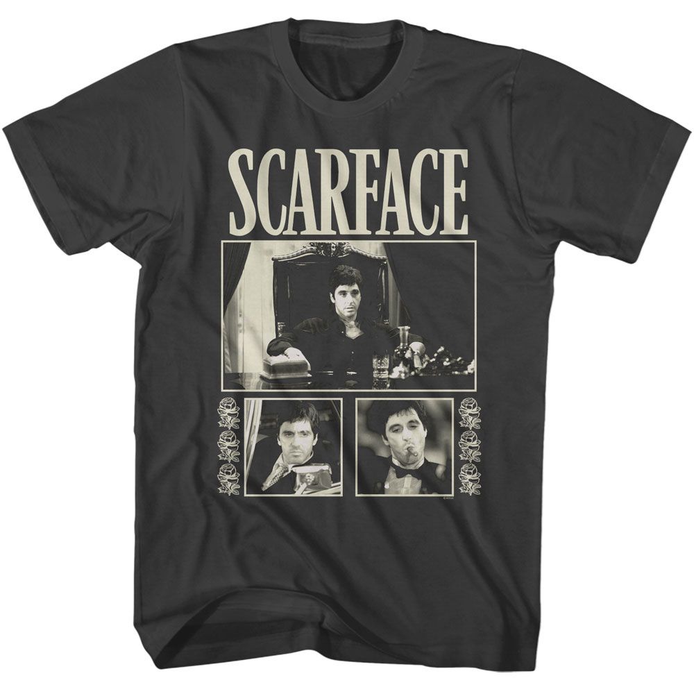 SCARFACE Famous T-Shirt, Roses