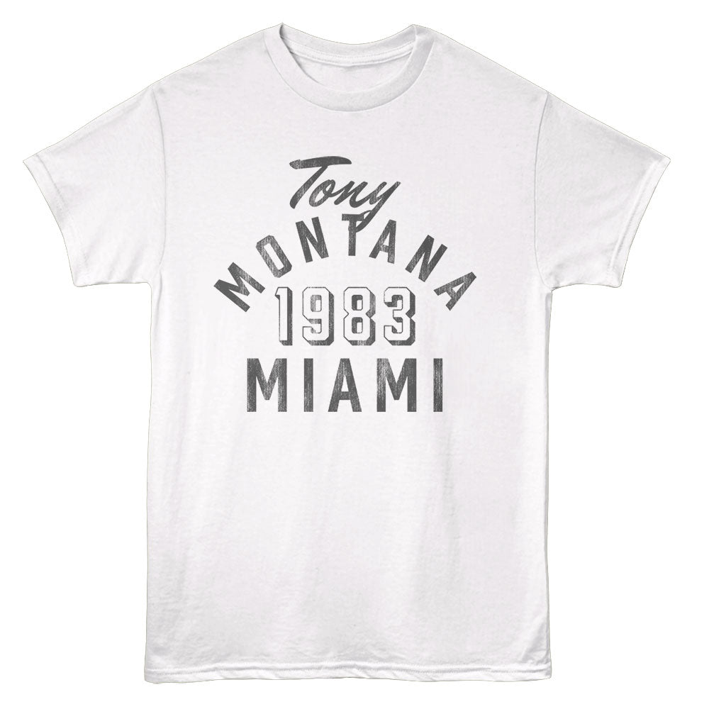 SCARFACE Eye-Catching T-Shirt, MIAMI 83