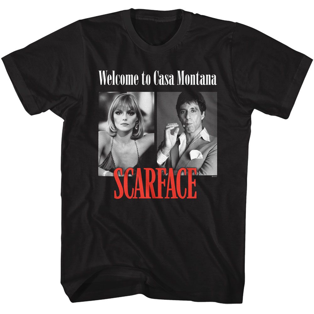 SCARFACE Eye-Catching T-Shirt, CASA DE MONTANA