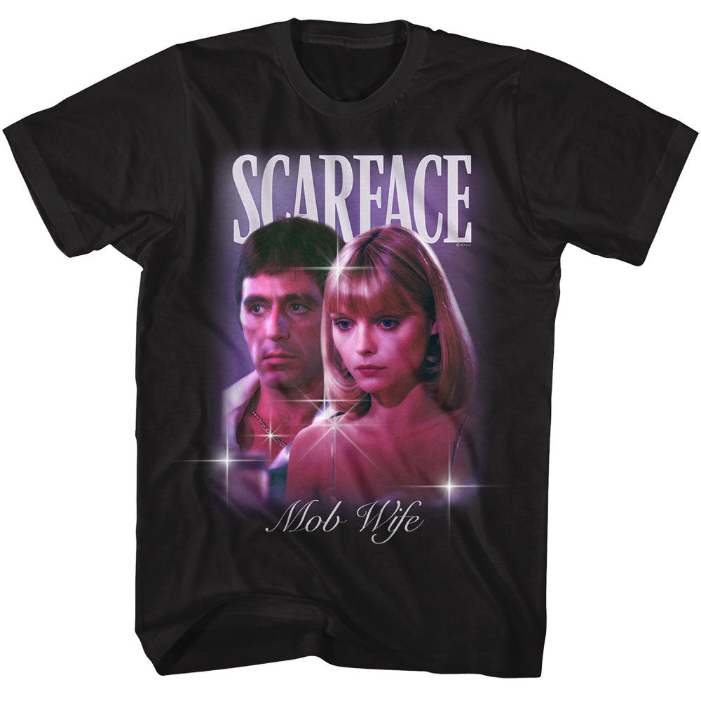 SCARFACE Eye-Catching T-Shirt, MOB WIFE