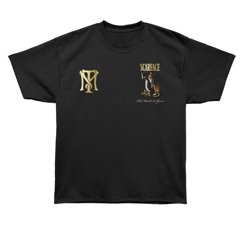SCARFACE Oversized T-Shirt, WORLD IS YOURS