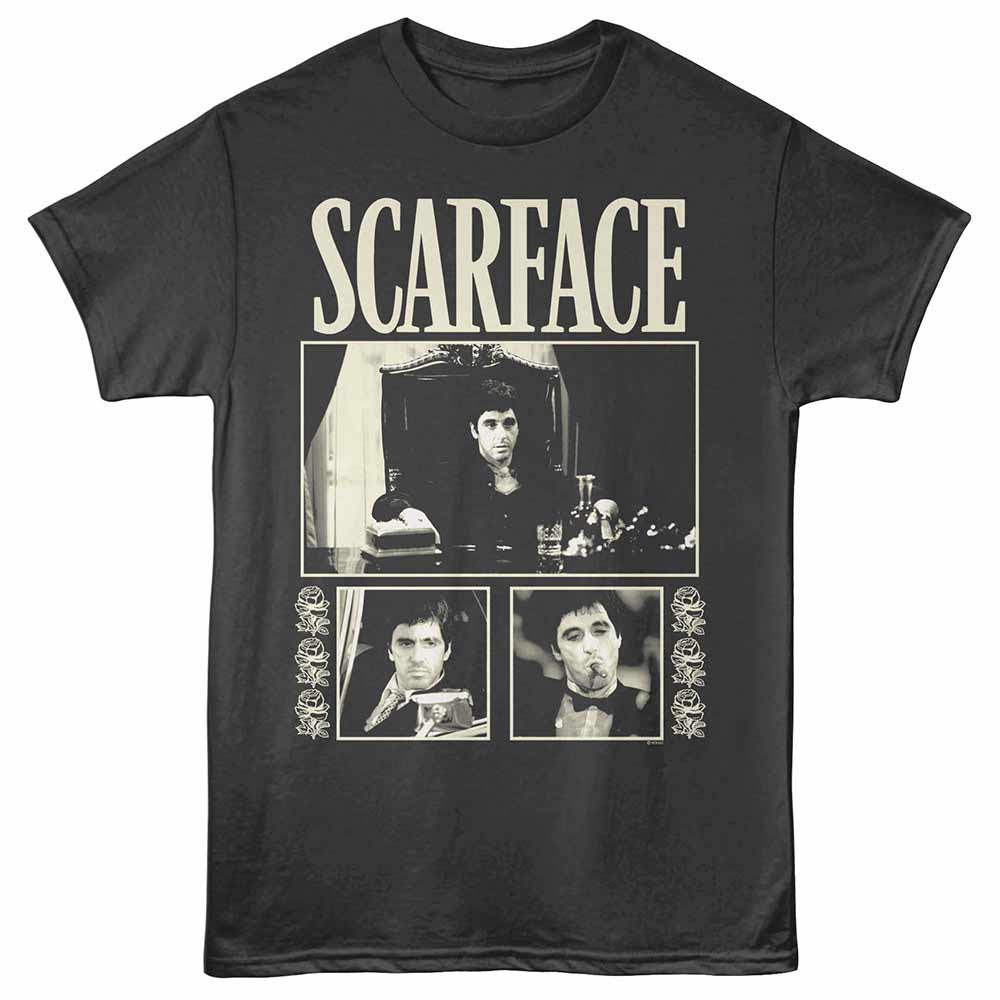 SCARFACE Eye-Catching T-Shirt, ROSE
