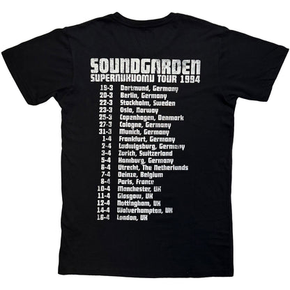 SOUNDGARDEN Carbon T-Shirt, Superunknown Tour &