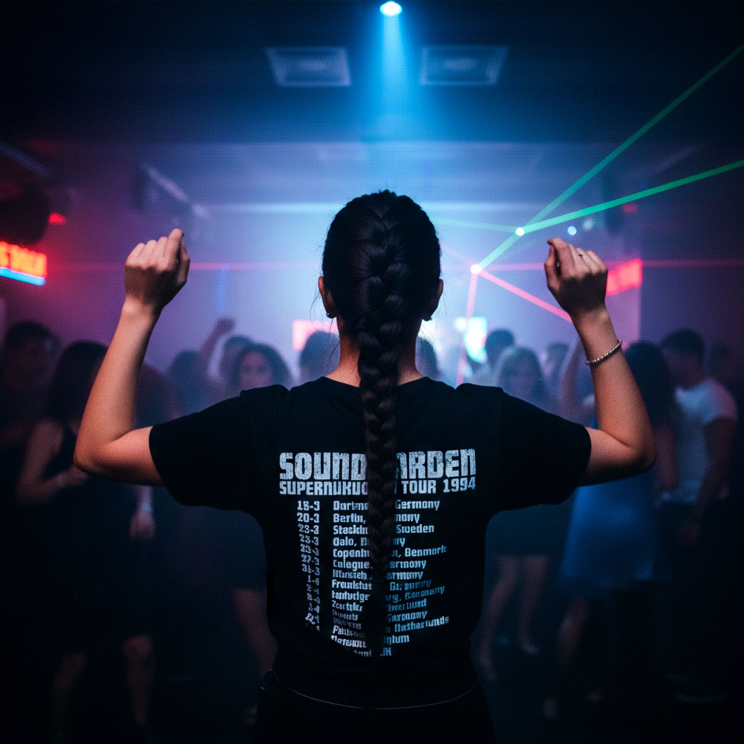 SOUNDGARDEN Carbon T-Shirt, Superunknown Tour &