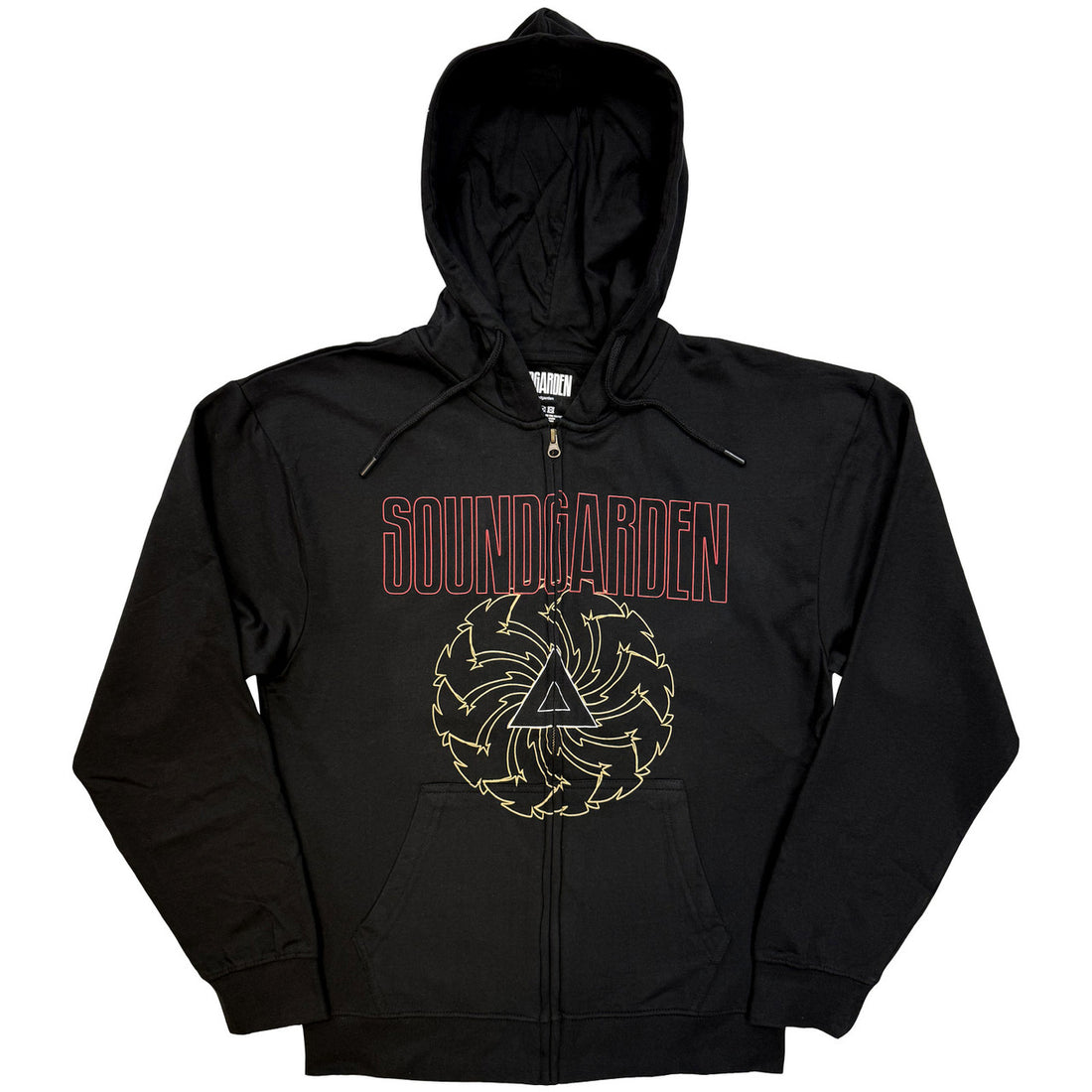 SOUNDGARDEN Attractive Hoodie, Spiral & Logo