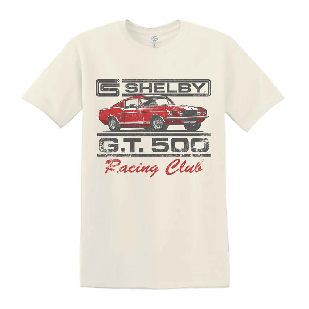 CARROLL SHELBY Pigment Dyed T-Shirt, Racing Club