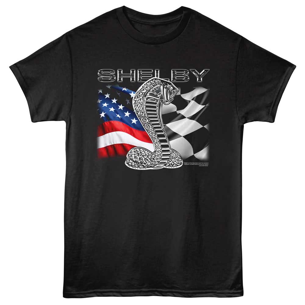 CARROLL SHELBY Eye-Catching T-Shirt, CHROME SNAKE