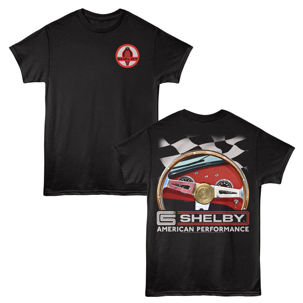CARROLL SHELBY Eye-Catching T-Shirt, STEERING WHEEL