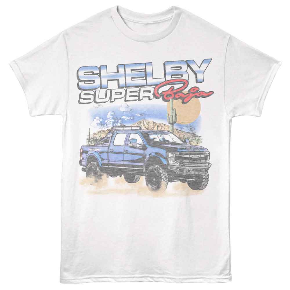 CARROLL SHELBY Eye-Catching T-Shirt, SUPER BAJA DESERT