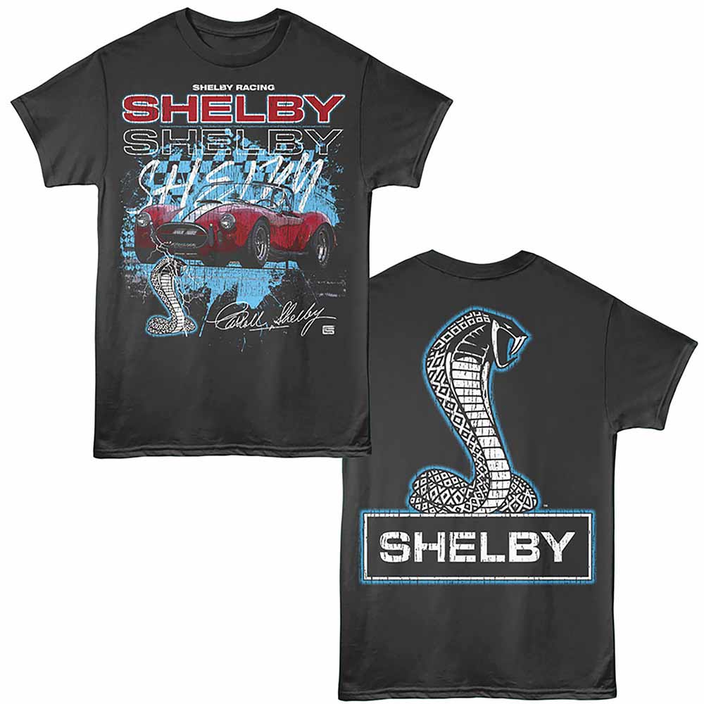 CARROLL SHELBY Eye-Catching T-Shirt, SPLATTER COBRA