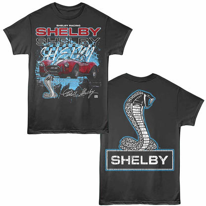 CARROLL SHELBY Eye-Catching T-Shirt, SPLATTER COBRA
