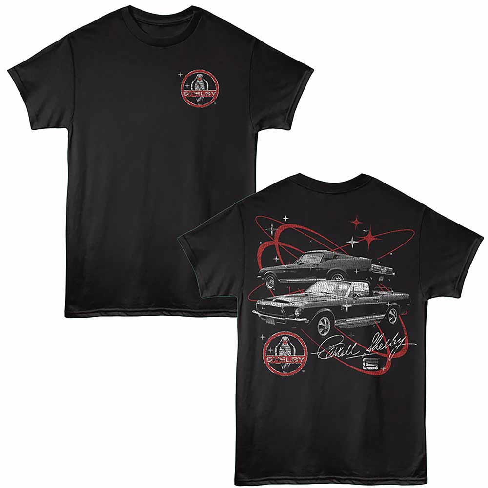 CARROLL SHELBY Eye-Catching T-Shirt, RED