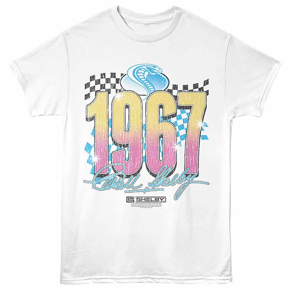 CARROLL SHELBY Eye-Catching T-Shirt, 1967 GRADIENT
