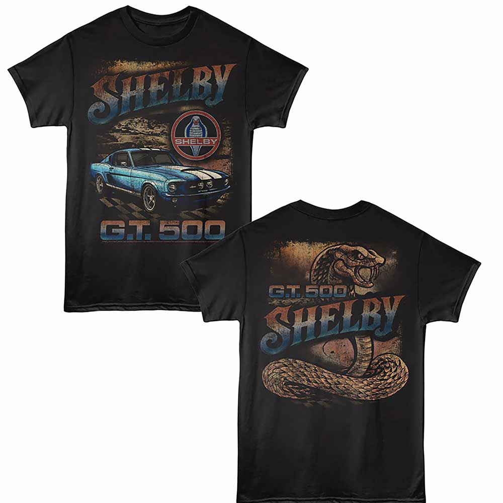 CARROLL SHELBY Eye-Catching T-Shirt, GRUNGE