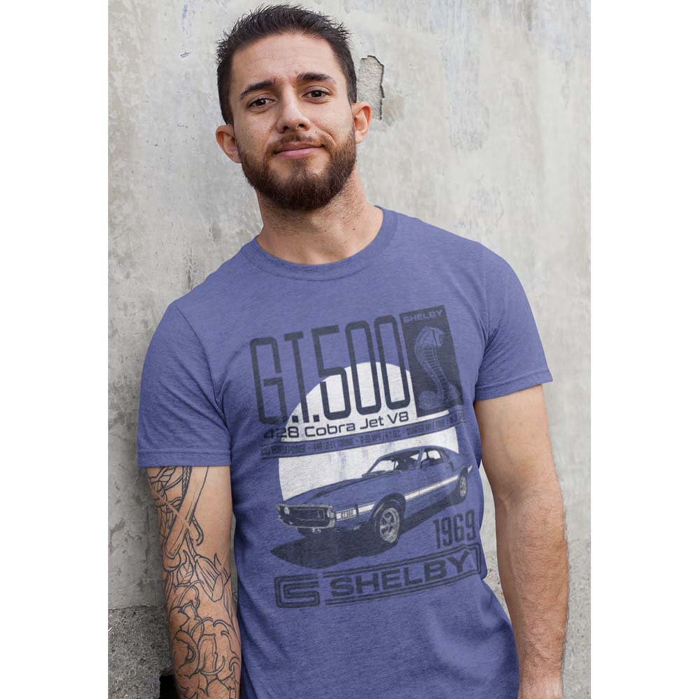 CARROLL SHELBY Eye-Catching T-Shirt, 428 Cobra Jet