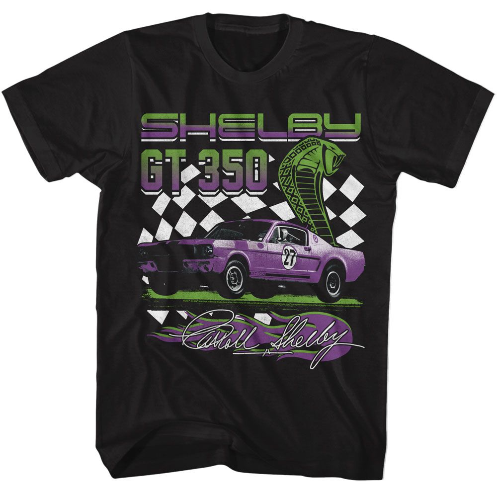 CARROLL SHELBY Eye-Catching T-Shirt, GT350 Racing