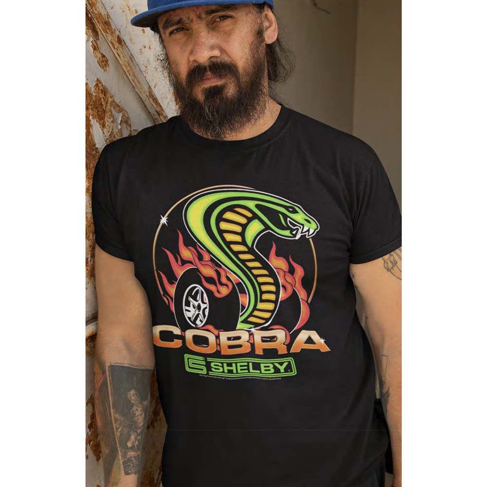 CARROLL SHELBY Eye-Catching T-Shirt, Dragon Snake