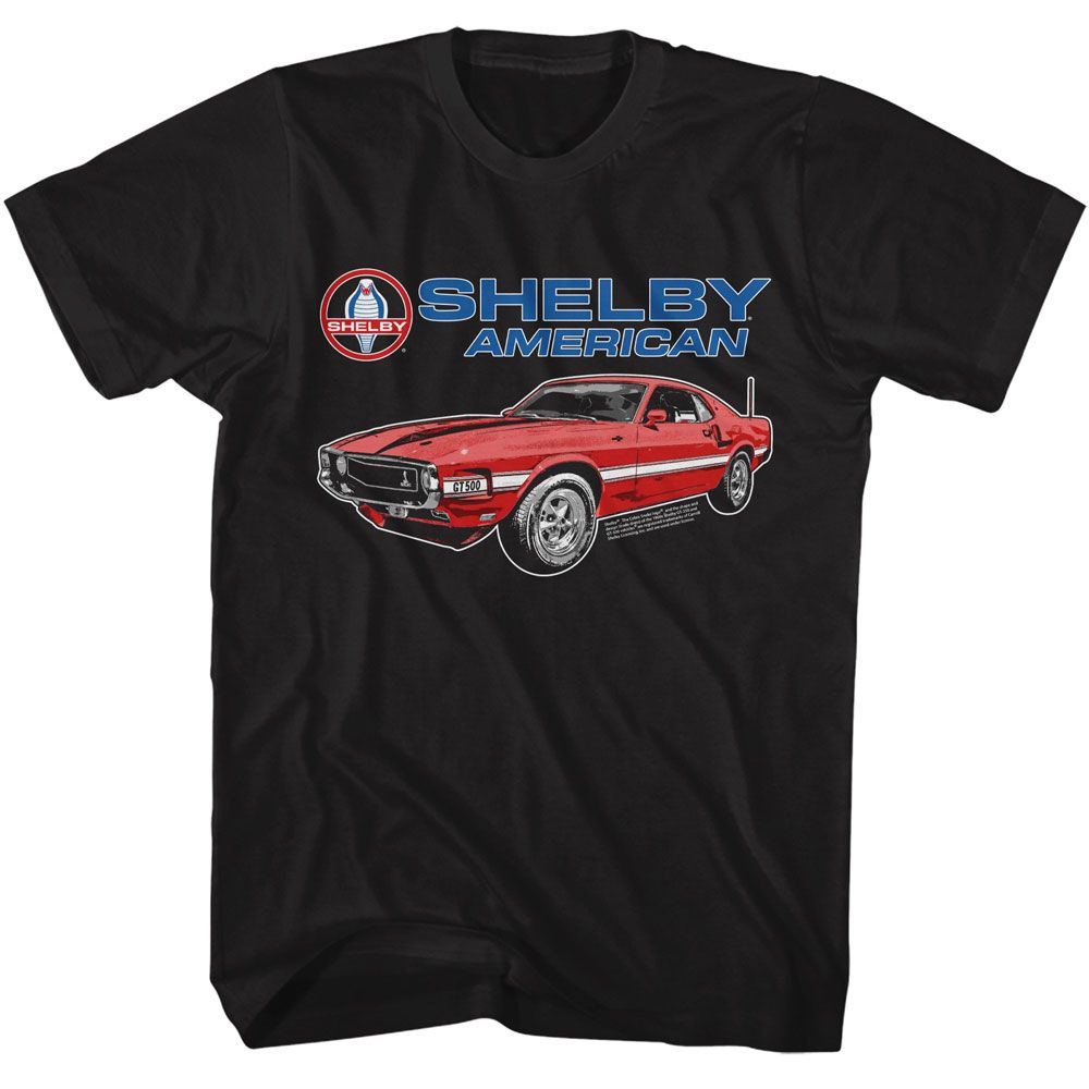 CARROLL SHELBY Eye-Catching T-Shirt, American