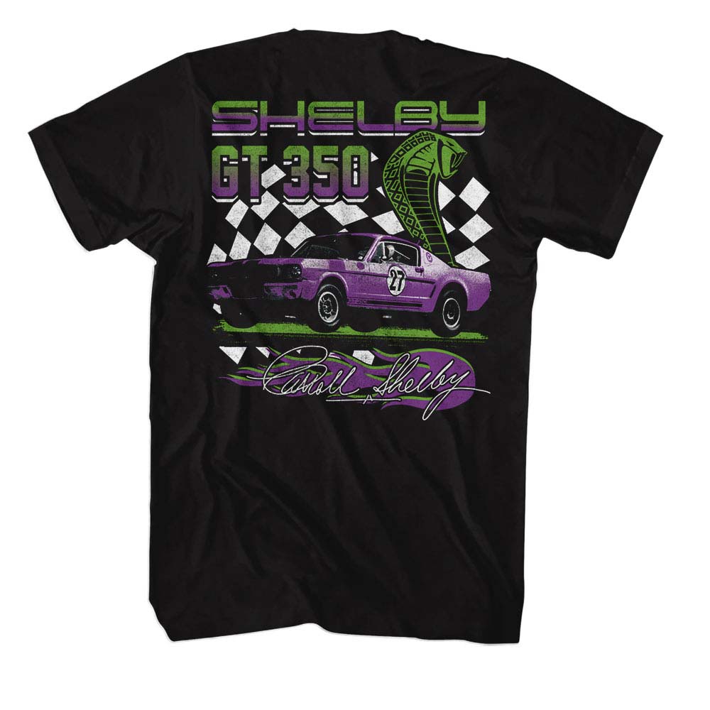 CARROLL SHELBY Eye-Catching T-Shirt, 350 Racing