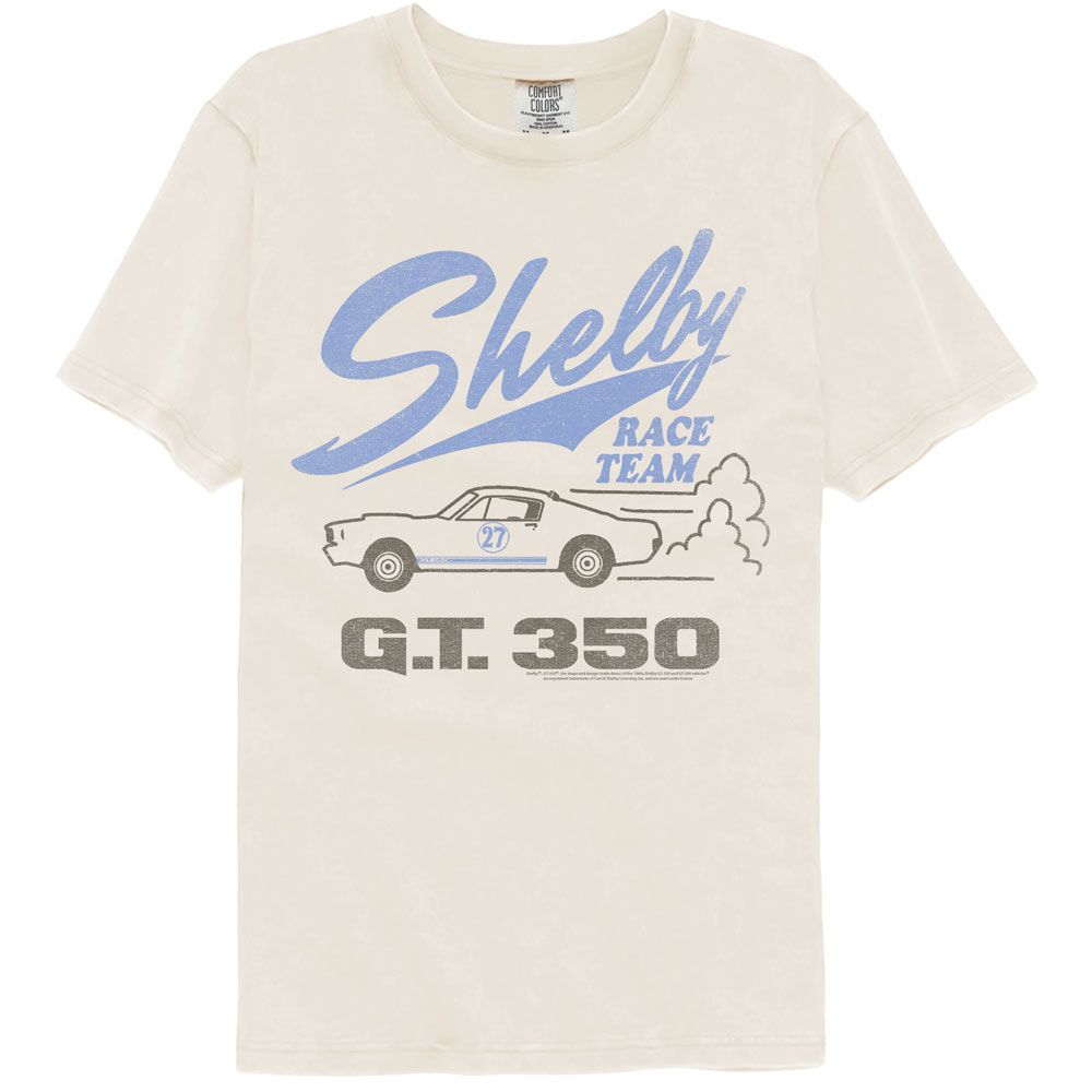 CARROLL SHELBY Garment Dye T-Shirt, Race Team