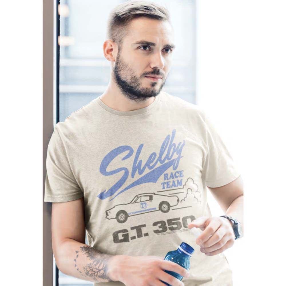 CARROLL SHELBY Garment Dye T-Shirt, Race Team