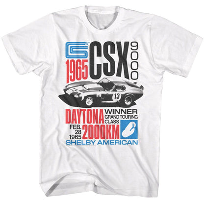 CARROLL SHELBY Eye-Catching T-Shirt, GT 40 DAYTONA 2000KM