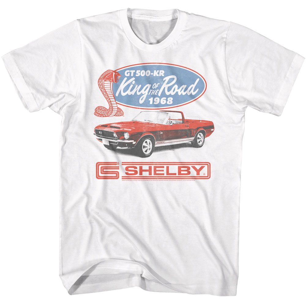 CARROLL SHELBY Eye-Catching T-Shirt, GT500 KR KING