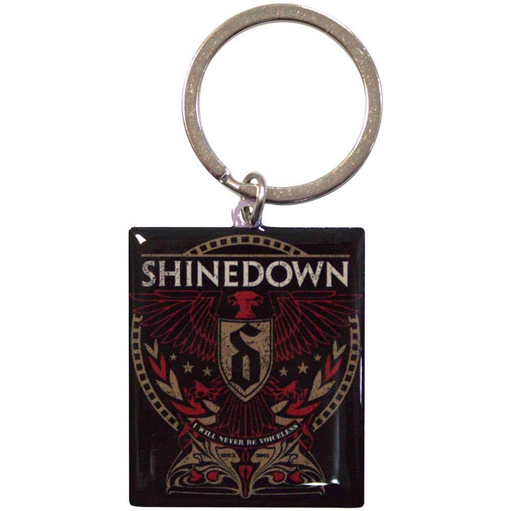 SHINEDOWN Keychain, I Will Never Be Voiceless